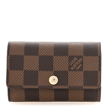 LOUIS VUITTON Damier Ebene Multicles 6 Key Holder