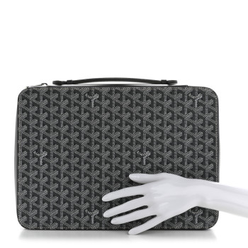 GOYARD Goyardine Universal Companion Portfolio Grey