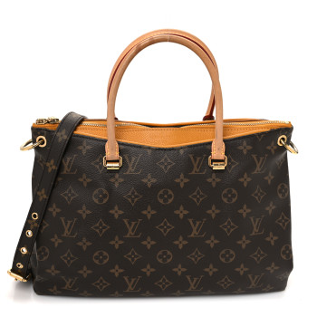 LOUIS VUITTON Monogram Pallas Safran