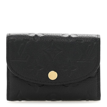 LOUIS VUITTON Empreinte Rosalie Coin Purse Black