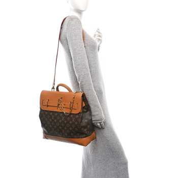 LOUIS VUITTON Monogram Steamer PM