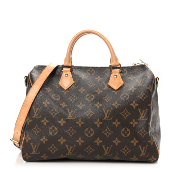 LOUIS VUITTON Monogram Speedy Bandouliere 30