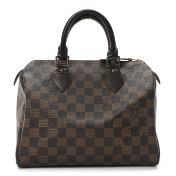 LOUIS VUITTON Damier Ebene Speedy 25