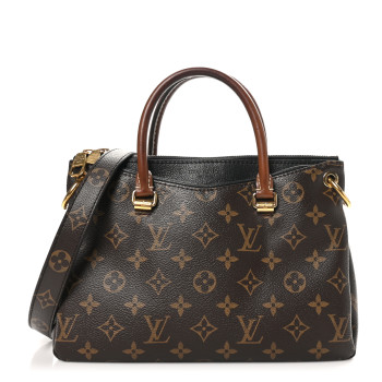 LOUIS VUITTON Monogram Pallas BB Black