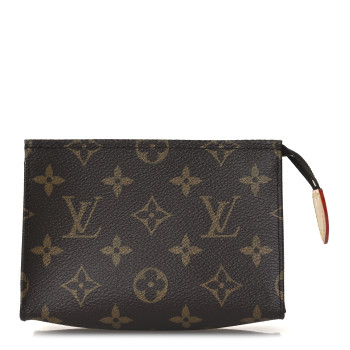 LOUIS VUITTON Monogram Toiletry Pouch 15 Fuchsia