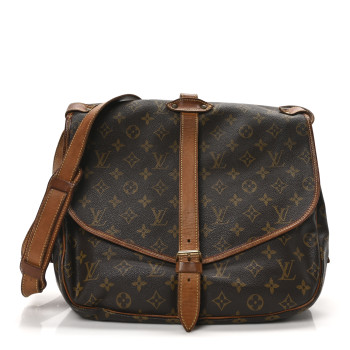 LOUIS VUITTON Monogram Saumur 35