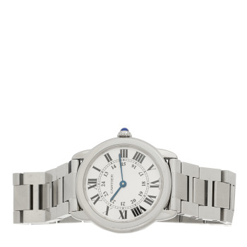 CARTIER Stainless Steel 29mm Ronde Solo Quartz Watch