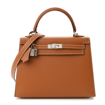HERMES Epsom Kelly Sellier 25 Gold
