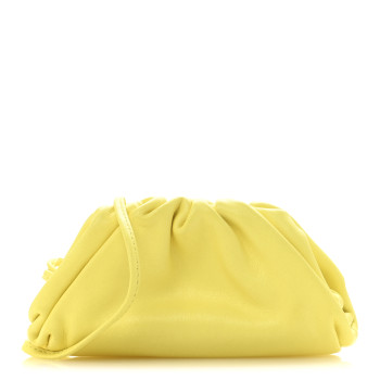 BOTTEGA VENETA Butter Calfskin Coin Purse Sherbert
