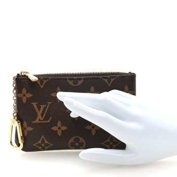 LOUIS VUITTON Monogram Key Pouch S