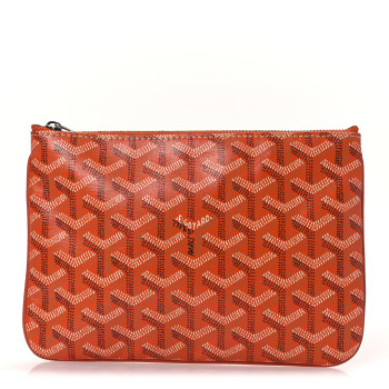 GOYARD Goyardine Senat Pochette PM Orange