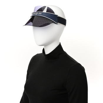 CHRISTIAN DIOR Oblique DiorClub V1U Sun Visor Blue