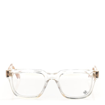 CHROME HEARTS Acetate Ambidixtrous Iridescent Glasses Transparent