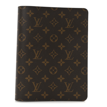 LOUIS VUITTON Monogram Desk Agenda Cover
