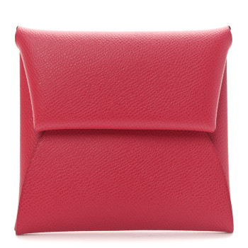 HERMES Epsom Bastia Coin Purse Rose Extreme