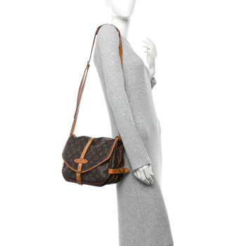 LOUIS VUITTON Monogram Saumur 30