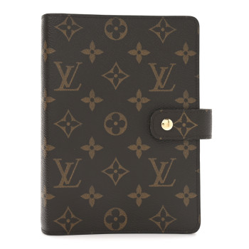 LOUIS VUITTON Monogram Medium Ring Agenda Cover