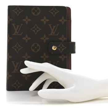 LOUIS VUITTON Monogram Medium Ring Agenda Cover