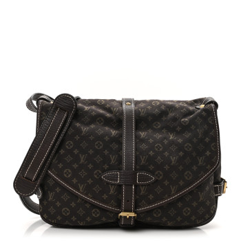 LOUIS VUITTON Monogram Idylle Saumur MM Fusain