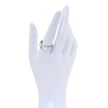 CARTIER Platinum 5.5mm LOVE Ring 62 10