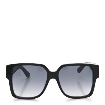 SAINT LAURENT Acetate Square SLM9 002 Sunglasses Black