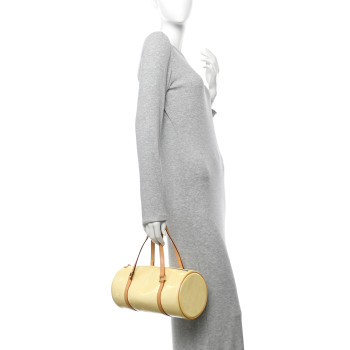 LOUIS VUITTON Vernis Bedford Marshmallow