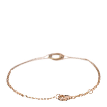 CARTIER 18K Pink Yellow White Gold Trinity Bracelet