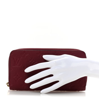 LOUIS VUITTON Empreinte Zippy Wallet Aurore