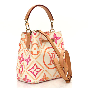 LOUIS VUITTON Monogram Neonoe BB Coral