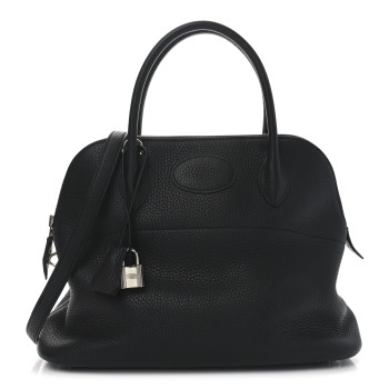 HERMES Taurillon Clemence Bolide 31 Black