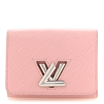 LOUIS VUITTON Epi Twist Compact Wallet Rose Ballerine