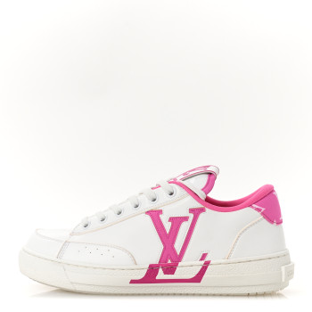 LOUIS VUITTON Calfskin Charlie Sneaker 36 Magenta