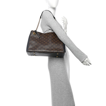 LOUIS VUITTON Monogram Surene MM Black