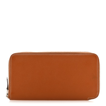 HERMES Epsom Silk'In Wallet Gold