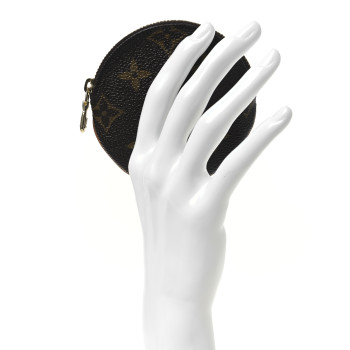 LOUIS VUITTON Monogram Round Coin Purse