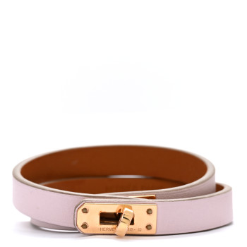 HERMES Swift Mini Kelly Double Tour Bracelet T2 Nata
