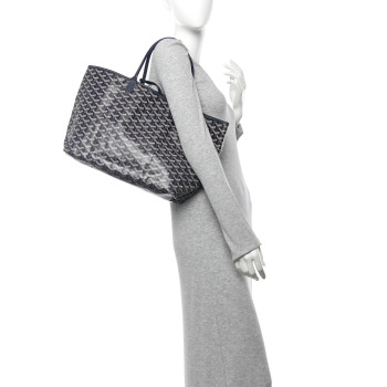 GOYARD Goyardine Saint Louis PM Navy
