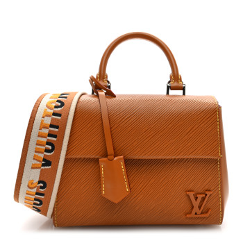 LOUIS VUITTON Epi Cluny Mini Gold Honey