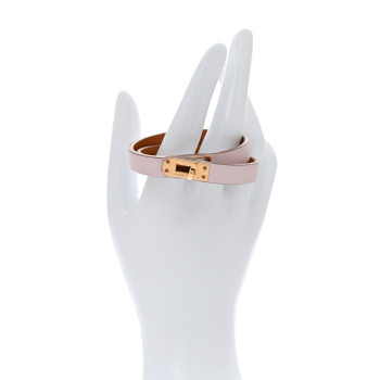 HERMES Swift Mini Kelly Double Tour Bracelet T2 Nata