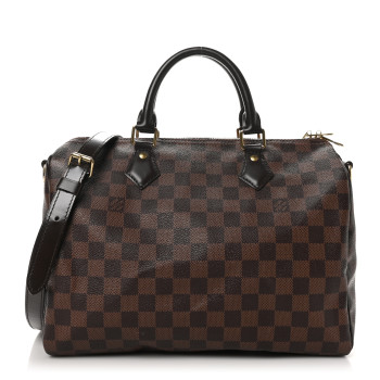 LOUIS VUITTON Damier Ebene Speedy Bandouliere 30