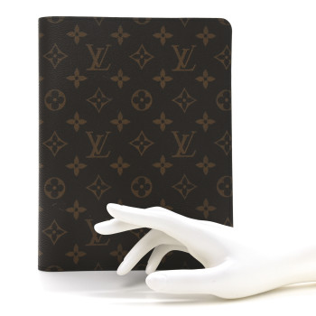 LOUIS VUITTON Monogram Desk Agenda Cover