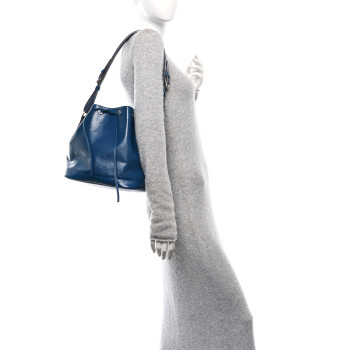 LOUIS VUITTON Epi Petit Noe NM Saphir