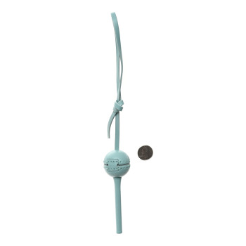 FENDI X CHUPA CHUPS Vitello Grace Lollipop Holder Bag Charm Key Ring Light Blue