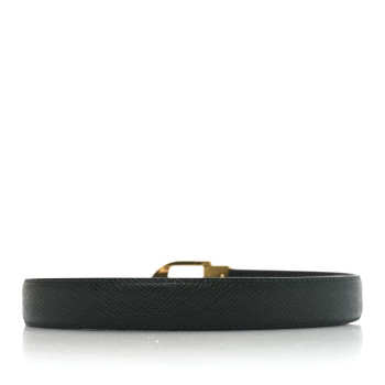 LOUIS VUITTON Taiga Leather Classique Belt 110 44 Green