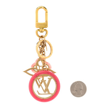 LOUIS VUITTON Colorline Bag Charm Key Holder