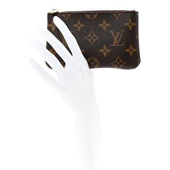 LOUIS VUITTON Monogram Key Pouch S
