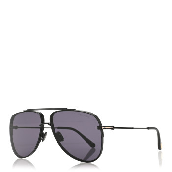 TOM FORD Aviator Leon Sunglasses TF 1071 Black