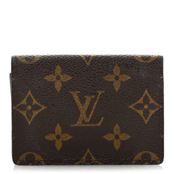 LOUIS VUITTON Monogram Business Card Holder