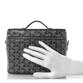 GOYARD Goyardine Muse Vanity Case Grey
