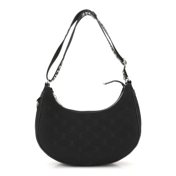 CELINE Nylon Ava Shoulder Bag Black